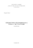 Višedretveno programiranje u POSIX-u i .NET platformi