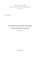 Računovodstveno praćenje poslovanja trgovine