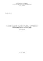 Rodne razlike i njihov utjecaj u procesu donošenja odluka u timu