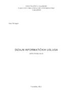 Dizajn informatičkih usluga