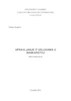 Upravljanje IT uslugama u bankarstvu