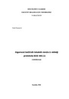 Sigurnost bežičnih lokalnih mreža iz obitelji protokola IEEE 802.11