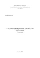 Antivirusni programi za zaštitu računala