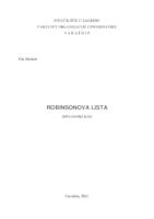 Robinsonova lista