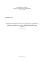 Ekspertni neizraziti sustav za preporuku optimalnog pametnog telefona preko značajki operativnog sustava