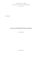 Relacijski marketing na webu
