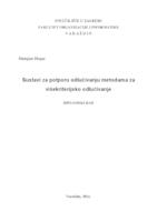 Sustavi za potporu odlučivanju metodama za višekriterijsko odlučivanje