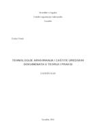 Tehnologije arhiviranja i zaštite uredskih dokumenata u teoriji i praksi