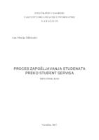 Proces zapošljavanja studenata preko Student servisa