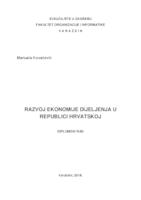 Razvoj ekonomije dijeljenja u Republici Hrvatskoj
