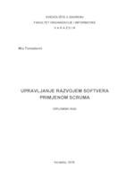 Upravljanje razvojem softvera primjenom Scruma