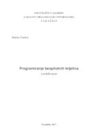 Programiranje bespilotne letjelice