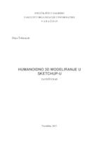 Humanoidno 3D modeliranje u SketchUp-u