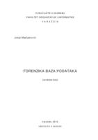 Forenzika baza podataka