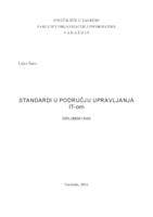 Standardi u području upravljanja IT-om