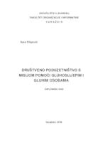 Društveno poduzetništvo s misijom pomoći gluhoslijepim i gluhim osobama