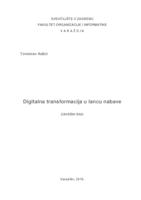 Digitalna transformacija u lancu nabave