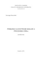 Primjena Clickstream analize u procesima CRM-a