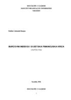 Burzovni indeksi i svjetska financijska kriza