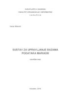 Sustav za upravljanje bazama podataka MariaDB