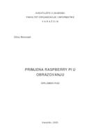 Primjena Rasberry Pi u obrazovanju