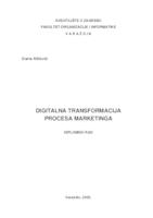 Digitalna transformacija procesa marketinga