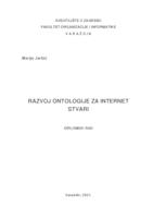 Razvoj ontologije za Internet stvari