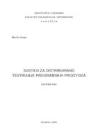 Sustavi za distribuirano testiranje programskih proizvoda