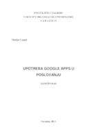 Upotreba Google Apps u poslovanju