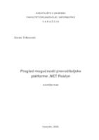 Pregled mogućnosti prevoditeljske platforme .NET Roslyn