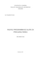 Razvoj programskog alata za procjenu rizika