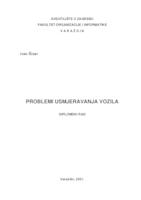 Problemi usmjeravanja vozila