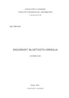 Sigurnost Bluetooth uređaja