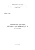 Suvremeni pristupi u projektnom menadžmentu