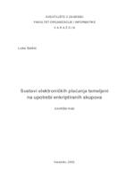 Sustavi elektroničkih plaćanja temeljeni na upotrebi enkriptiranih skupova