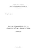 Dizajn sučelja sustava za analitike učenja u alatu Figma