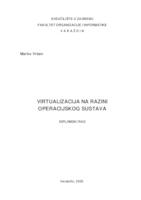 Virtualizacija na razini operacijskog sustava