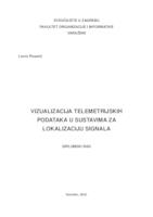 Vizualizacija telemetrijskih podataka u sustavima za lokalizaciju signala