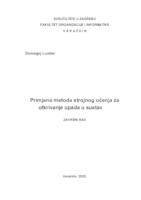 Primjena metoda strojnog učenja za otkrivanje upada u sustav