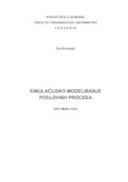 Simulacijsko modeliranje poslovnih procesa