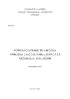 Poticano učenje te njegova primjena u modeliranju igrača za računalnu igru Doom