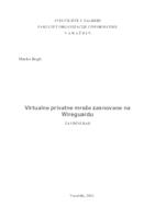 Virtualne privatne mreže zasnovane na WireGuardu