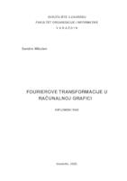 Fourierove transformacije u računalnoj grafici