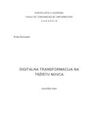 Digitalna transformacija na tržištu novca