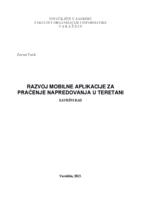 Razvoj mobilne aplikacije za praćenje napredovanja u teretani