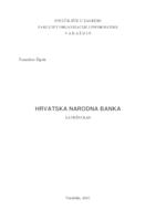 Hrvatska narodna banka