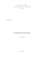 prikaz prve stranice dokumenta Planiranje proizvodnje 