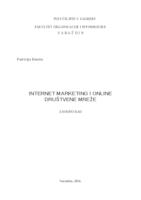 prikaz prve stranice dokumenta Internet marketing i online društvene mreže