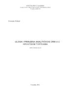 prikaz prve stranice dokumenta Uloga i primjena analitičkog CRM-a u hrvatskim tvrtkama
