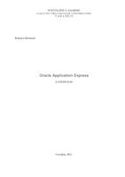 prikaz prve stranice dokumenta Oracle Application Express